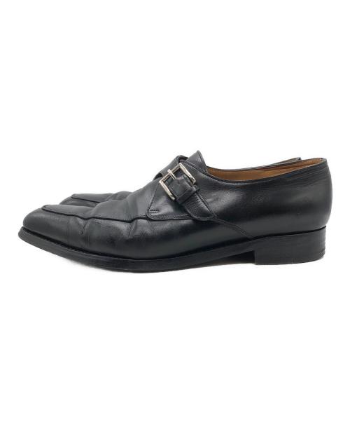 JOHN LOBB（ジョンロブ）JOHN LOBB (ジョンロブ) シングルモンクレザーシューズ ブラック サイズ:SIZE 7Eの古着・服飾アイテム