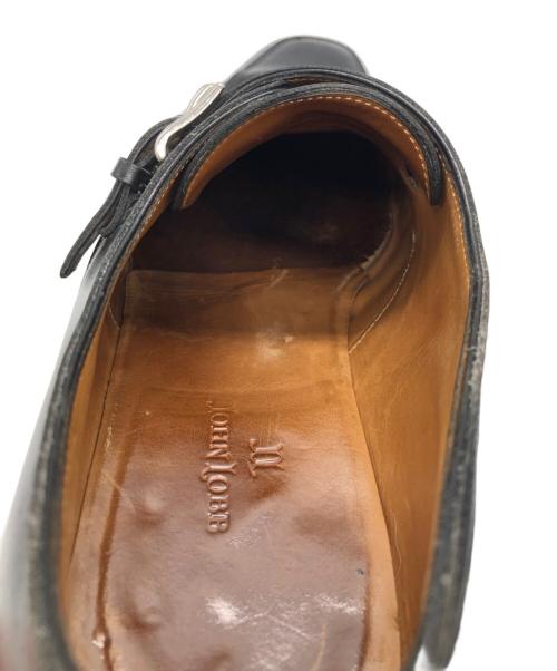 JOHN LOBB（ジョンロブ）JOHN LOBB (ジョンロブ) シングルモンクレザーシューズ ブラック サイズ:SIZE 7Eの古着・服飾アイテム
