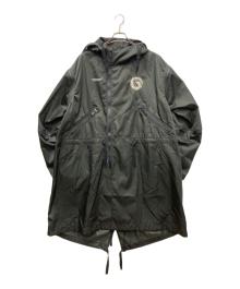 UNDERCOVER（アンダーカバー）の古着「PeギャバBIGモッズ CT Chaos/Fallen Man」｜ブラック