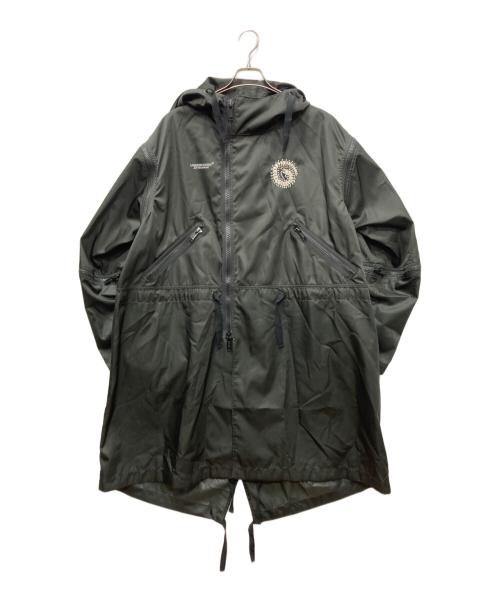 UNDERCOVER（アンダーカバー）UNDERCOVER (アンダーカバー) PeギャバBIGモッズ CT Chaos/Fallen Man ブラック サイズ:3の古着・服飾アイテム
