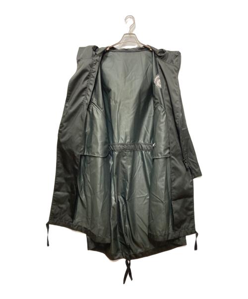 UNDERCOVER（アンダーカバー）UNDERCOVER (アンダーカバー) PeギャバBIGモッズ CT Chaos/Fallen Man ブラック サイズ:3の古着・服飾アイテム