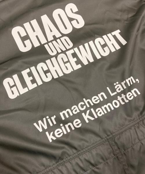 UNDERCOVER（アンダーカバー）UNDERCOVER (アンダーカバー) PeギャバBIGモッズ CT Chaos/Fallen Man ブラック サイズ:3の古着・服飾アイテム