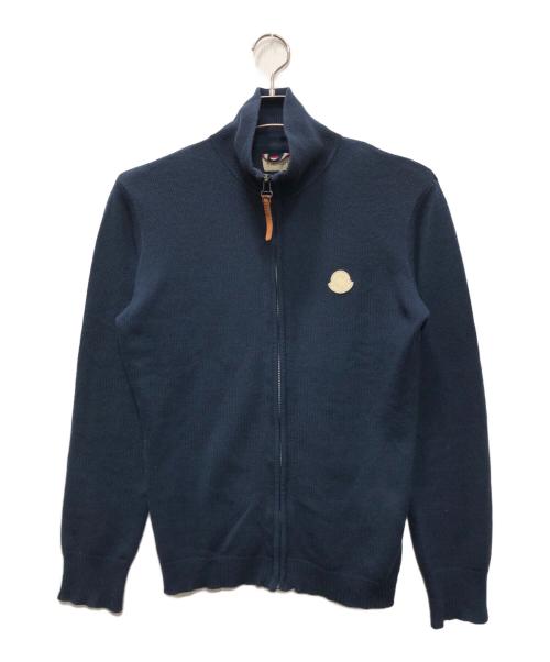 MONCLER（モンクレール）MONCLER (モンクレール) MAGLIONE TRICOT CARDIGAN ネイビー サイズ:Sの古着・服飾アイテム