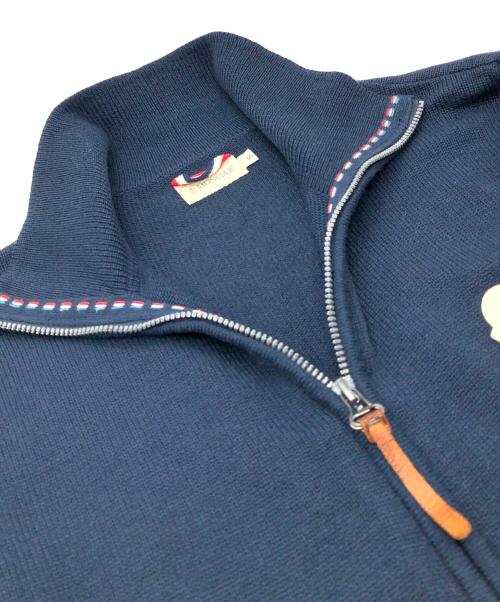 MONCLER（モンクレール）MONCLER (モンクレール) MAGLIONE TRICOT CARDIGAN ネイビー サイズ:Sの古着・服飾アイテム