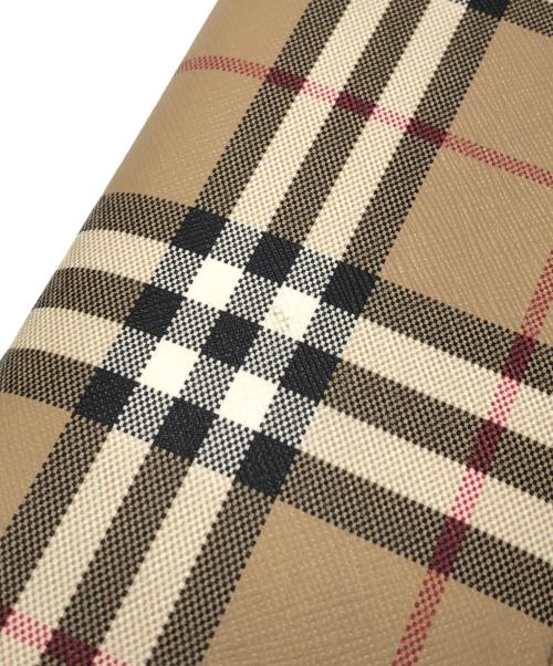 BURBERRY（バーバリー）BURBERRY (バーバリー) コンチネンタルウォレット/長財布/チェック ベージュの古着・服飾アイテム