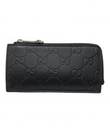 GUCCI（グッチ）の古着「〔GGエンブレム〕カードケース」｜ブラック
