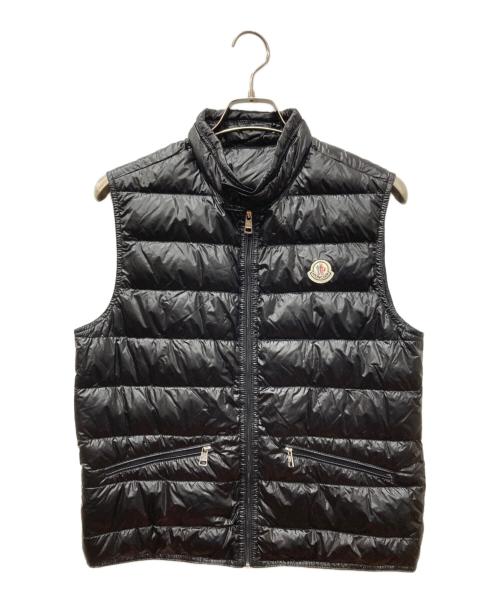 MONCLER（モンクレール）MONCLER (モンクレール) GUI GILET ダウンベスト ブラック サイズ:1の古着・服飾アイテム