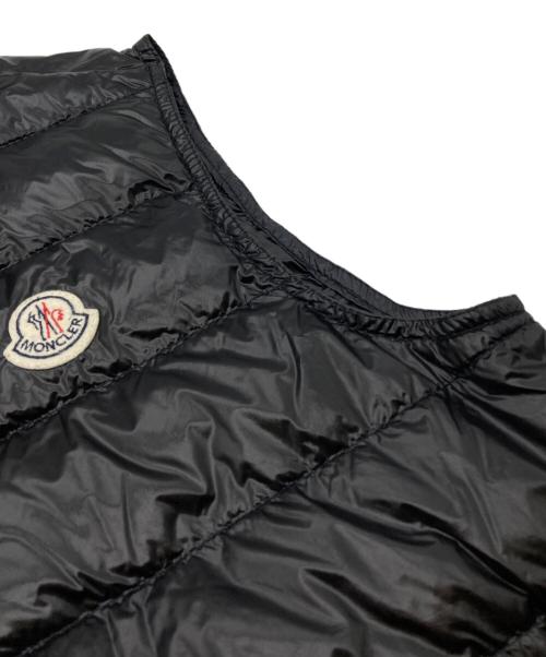 MONCLER（モンクレール）MONCLER (モンクレール) GUI GILET ダウンベスト ブラック サイズ:1の古着・服飾アイテム