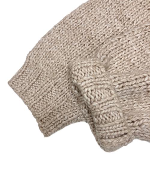 amok（アモク）amok (アモク) TARGET KNIT/ターゲットニット ベージュ サイズ:Mの古着・服飾アイテム