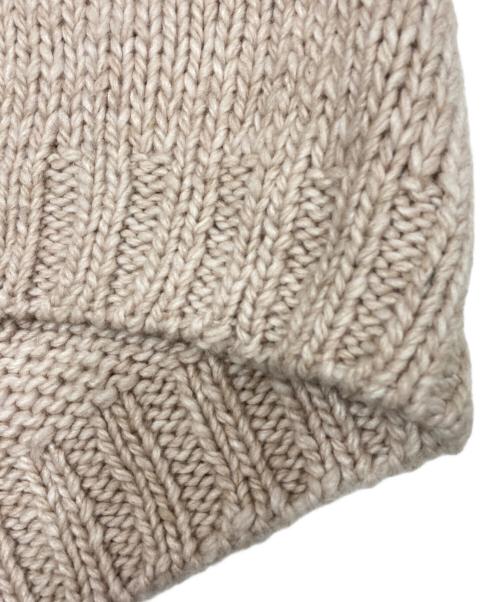 amok（アモク）amok (アモク) TARGET KNIT/ターゲットニット ベージュ サイズ:Mの古着・服飾アイテム
