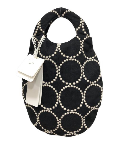 mina perhonen（ミナ ペルホネン）mina perhonen (ミナ ペルホネン) tambourine uzura bag ブラック サイズ:下記参照の古着・服飾アイテム