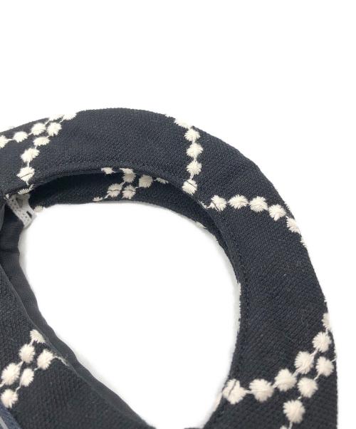 mina perhonen（ミナ ペルホネン）mina perhonen (ミナ ペルホネン) tambourine uzura bag ブラック サイズ:下記参照の古着・服飾アイテム