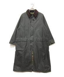 Barbour（バブアー）の古着「OS Wax Burghley」｜セージグリーン