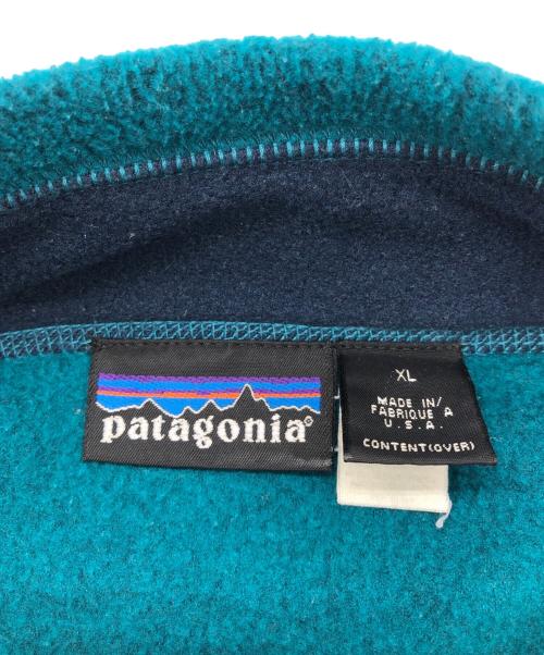 Patagonia（パタゴニア）Patagonia (パタゴニア) ライトウェイトシンチラビッグTフリースプルオーバー ブルー サイズ:XLの古着・服飾アイテム