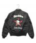 AVIREX (アヴィレックス) BETTY BOOP (ベティー・ブープ) LIGHT MA-1 ブラック サイズ:M：15000円