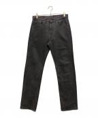 LEVI'Sリーバイス）の古着「90’S USA501後染めブラックデニムパンツ」｜ブラック