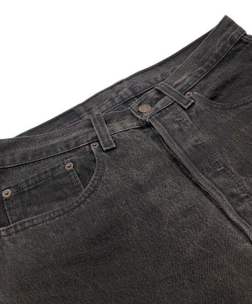 LEVI'S（リーバイス）LEVI'S (リーバイス) 90’S USA501後染めブラックデニムパンツ ブラック サイズ:31の古着・服飾アイテム