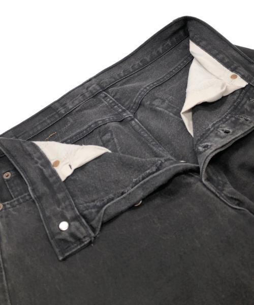 LEVI'S（リーバイス）LEVI'S (リーバイス) 90’S USA501後染めブラックデニムパンツ ブラック サイズ:31の古着・服飾アイテム
