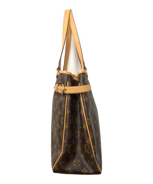 LOUIS VUITTON（ルイ ヴィトン）LOUIS VUITTON (ルイ ヴィトン) バティニョール・ヴェルティカル/トートバッグ ブラウンの古着・服飾アイテム