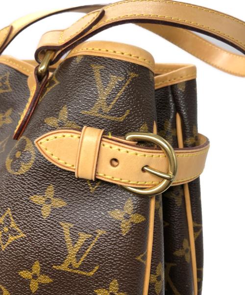 LOUIS VUITTON（ルイ ヴィトン）LOUIS VUITTON (ルイ ヴィトン) バティニョール・ヴェルティカル/トートバッグ ブラウンの古着・服飾アイテム