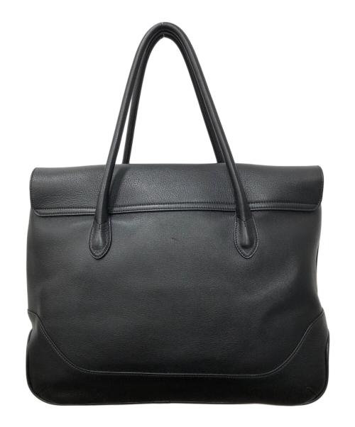 PELLE MORBIDA（ペッレモルビダ）PELLE MORBIDA (ペッレモルビダ) Maiden Voyage フラップトートバッグ ブラックの古着・服飾アイテム