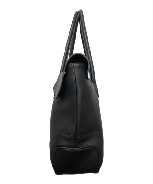 PELLE MORBIDA（ペッレモルビダ）PELLE MORBIDA (ペッレモルビダ) Maiden Voyage フラップトートバッグ ブラックの古着・服飾アイテム