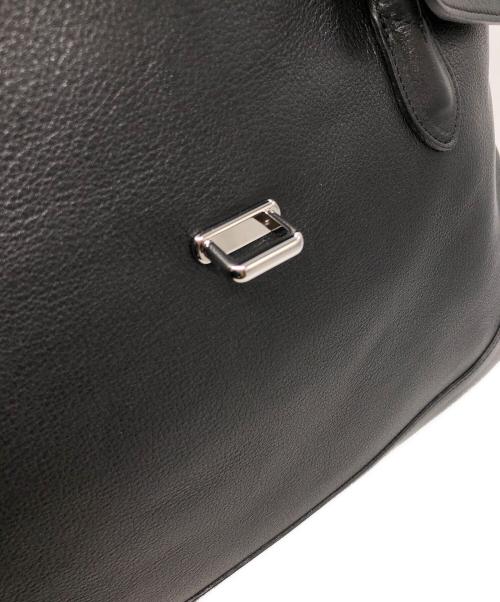 PELLE MORBIDA（ペッレモルビダ）PELLE MORBIDA (ペッレモルビダ) Maiden Voyage フラップトートバッグ ブラックの古着・服飾アイテム