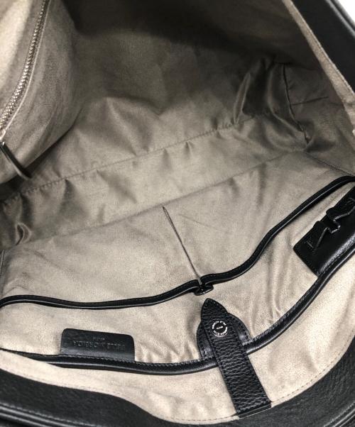 PELLE MORBIDA（ペッレモルビダ）PELLE MORBIDA (ペッレモルビダ) Maiden Voyage フラップトートバッグ ブラックの古着・服飾アイテム
