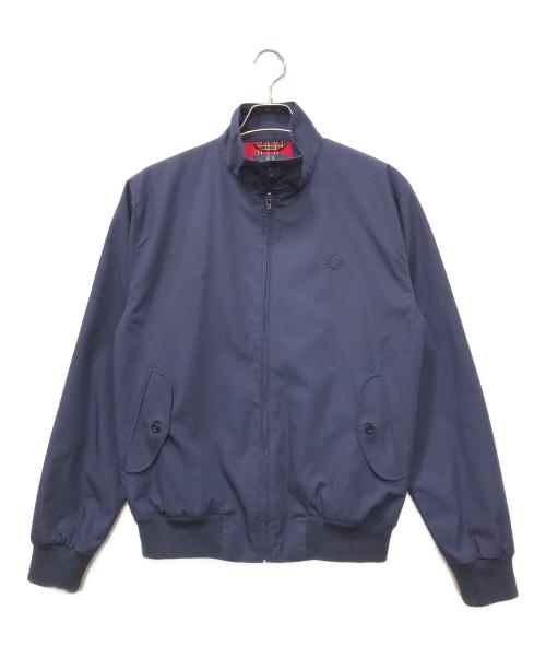 FRED PERRY（フレッドペリー）FRED PERRY (フレッドペリー) Made In England Harrington Jacket ネイビー サイズ:Mの古着・服飾アイテム