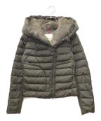 MONCLERモンクレール）の古着「LANGLE ダウンジャケット」｜カーキ