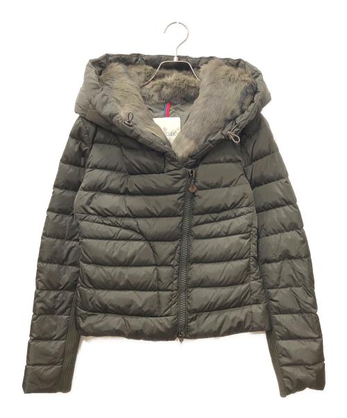 MONCLER（モンクレール）MONCLER (モンクレール) LANGLE ダウンジャケット カーキの古着・服飾アイテム