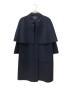 Burberry's（バーバリーズ）の古着「ケープ付ウールコート」｜ネイビー