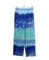 PLEATS PLEASE（プリーツプリーズ）の古着「Sea Bubble Trousers/プリーツパンツ/シー プリーツ トラウザー」｜ブルー