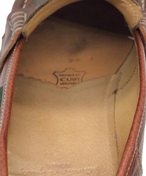 PARABOOT（パラブーツ）PARABOOT (パラブーツ) International Gallery BEAMS (インターナショナルギャラリービームス)) 別注 REIMS ローファー ブラウン サイズ:SIZE 6 1/2Fの古着・服飾アイテム