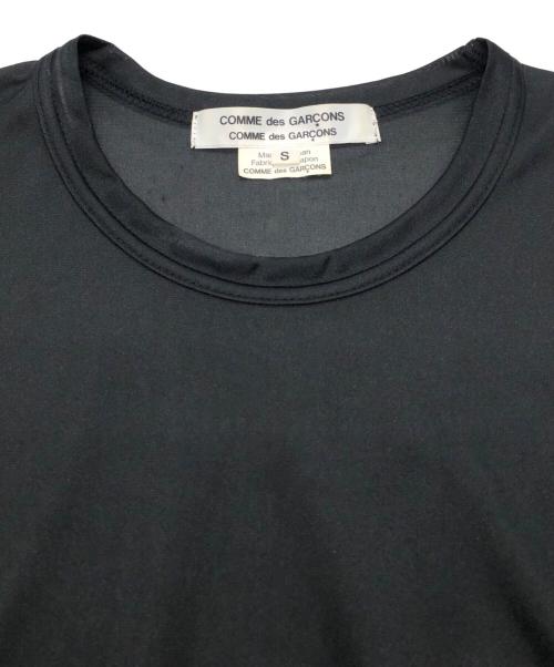 COMME des GARCONS COMME des GARCONS（コムデギャルソン コムデギャルソン）COMME des GARCONS COMME des GARCONS (コムデギャルソン コムデギャルソン) フリルシアーワンピース ブラック サイズ:SIZE Sの古着・服飾アイテム