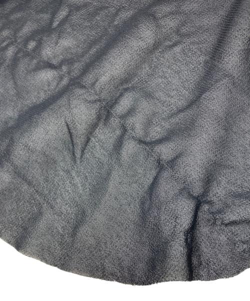 COMME des GARCONS COMME des GARCONS（コムデギャルソン コムデギャルソン）COMME des GARCONS COMME des GARCONS (コムデギャルソン コムデギャルソン) シアーフリルワンピース ブラック サイズ:XSの古着・服飾アイテム