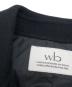 中古・古着 wb (ダブルビー) ウールリバーダウンショートコート ブラック サイズ:SIZE L：15000円