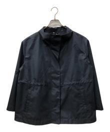 ANAYI（アナイ）の古着「撥水ツイルミドルスタンドコート」｜ネイビー