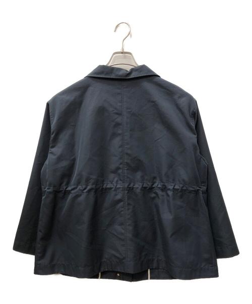 ANAYI（アナイ）ANAYI (アナイ) 撥水ツイルミドルスタンドコート ネイビー サイズ:SIZE Mの古着・服飾アイテム