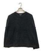 theoryセオリー）の古着「Airy Cashmere Drawstring Hem Pullover/カシミヤ」｜ブラック