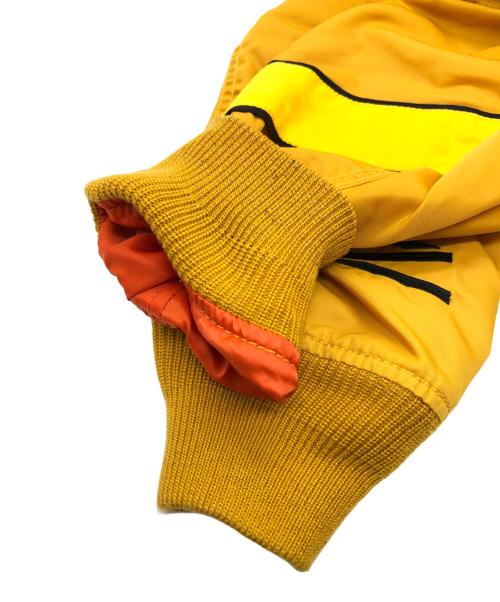 AVIREX（アヴィレックス）AVIREX (アヴィレックス) TIGER&MUSTANG MA-1 フライトジャケット イエロー サイズ:SIZE XLの古着・服飾アイテム
