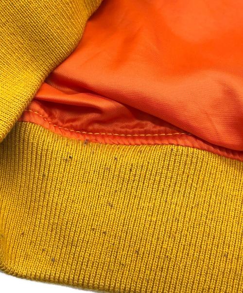 AVIREX（アヴィレックス）AVIREX (アヴィレックス) TIGER&MUSTANG MA-1 フライトジャケット イエロー サイズ:SIZE XLの古着・服飾アイテム