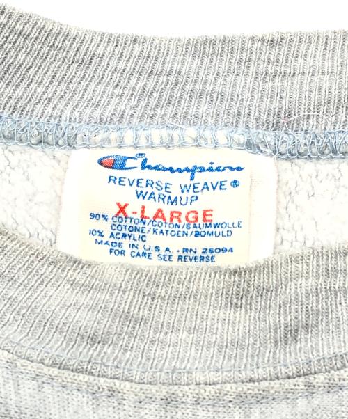 Champion（チャンピオン）Champion (チャンピオン) 80’S デカ目 リバースウィーブスウェット グレー サイズ:SIZE XLの古着・服飾アイテム