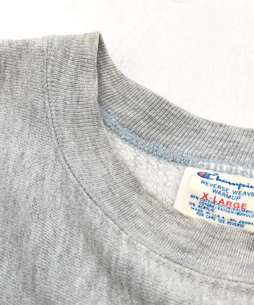 Champion（チャンピオン）Champion (チャンピオン) 80’S デカ目 リバースウィーブスウェット グレー サイズ:SIZE XLの古着・服飾アイテム