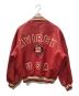AVIREX (アヴィレックス) American Classics オールレザースタジャン レッド サイズ:SIZE M：40000円