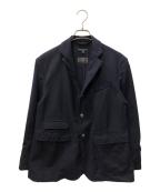 Engineered Garments×BEAMS PLUSエンジニアド ガーメンツ×ビームスプラス）の古着「【別注】PEG / MID FIELD BLAZER TROPICAL WOOL/ブレザー トロピカル ウール」｜ネイビー