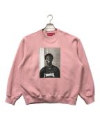SUPREME×THRASHERシュプリーム×スラッシャー）の古着「Harold Hunter Crewneck」｜ピンク
