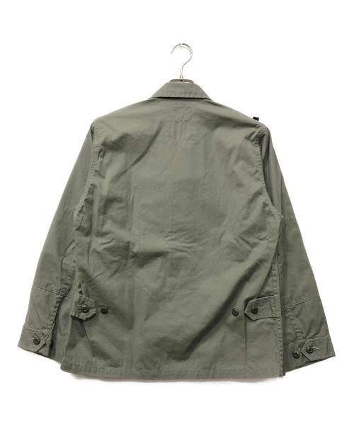 WTAPS（ダブルタップス）WTAPS (ダブルタップス) JUNGLE LS 01/SHIRT.COTTN.WEATHER グリーン サイズ:1の古着・服飾アイテム