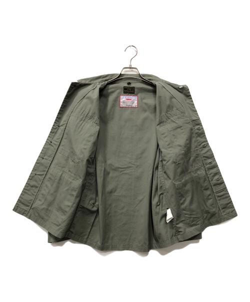 WTAPS（ダブルタップス）WTAPS (ダブルタップス) JUNGLE LS 01/SHIRT.COTTN.WEATHER グリーン サイズ:1の古着・服飾アイテム