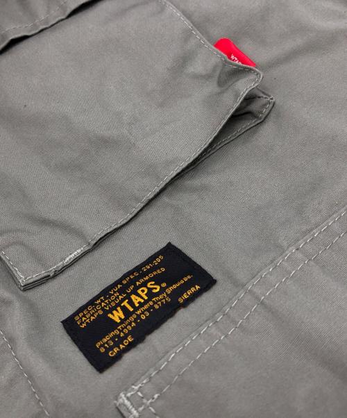 WTAPS（ダブルタップス）WTAPS (ダブルタップス) JUNGLE LS 01/SHIRT.COTTN.WEATHER グリーン サイズ:1の古着・服飾アイテム